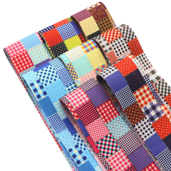 32pc Combination 19.69x2.56inch(50x6.5cm), 100% Polyester Roll Fabric Strips, for Quilting DIY, Handicrafts and Blankets, Rugs, Interior Decoration, Home Decoration and Wallet Making 8 image 4 pcs each