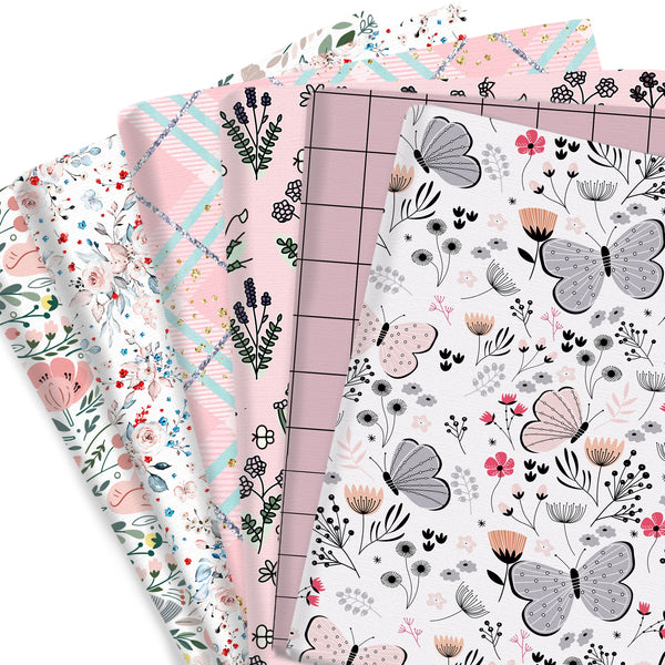Rainbow Butterfly Animals Printed Polyester Cotton Fabric For Patchwork Sewing Quilting Needlework Fabrics DIY Cloth Crafts Home Textile Patch Tissue DIY Patchwork Sewing, Quilting, Scrapbooking, Table Cloth, Doll Cloth And Packaging Cloth
